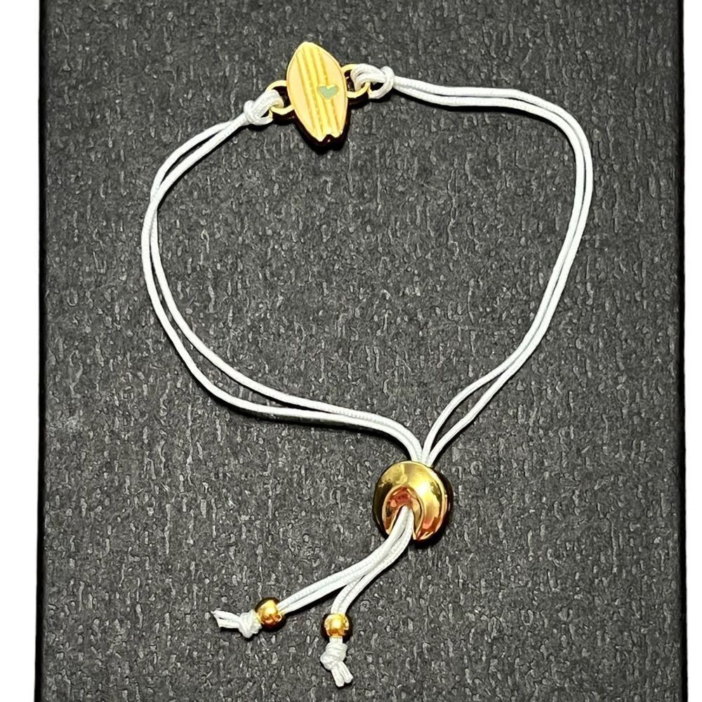 🤯5/$25🤯 Adjustable Light Blue String Bracelet With Cute Charm